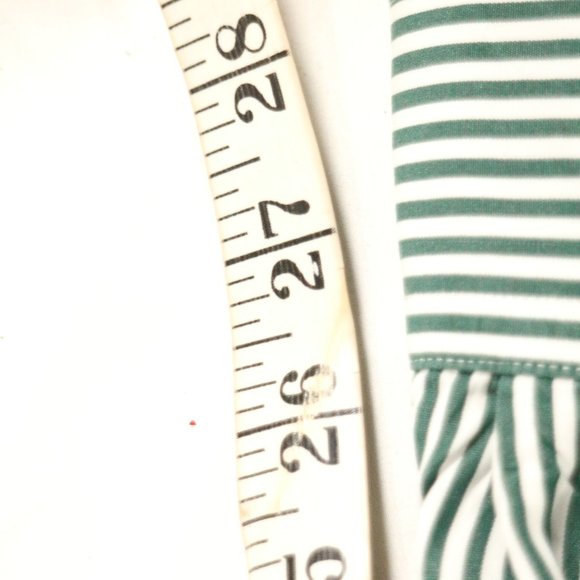 VTG RALPH LAUREN Green/White Striped L/S Shirt Sz XLT Tall - Picture 11 of 11
